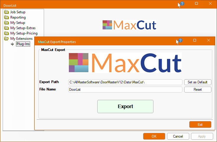 Click to view other Plug-Ins option