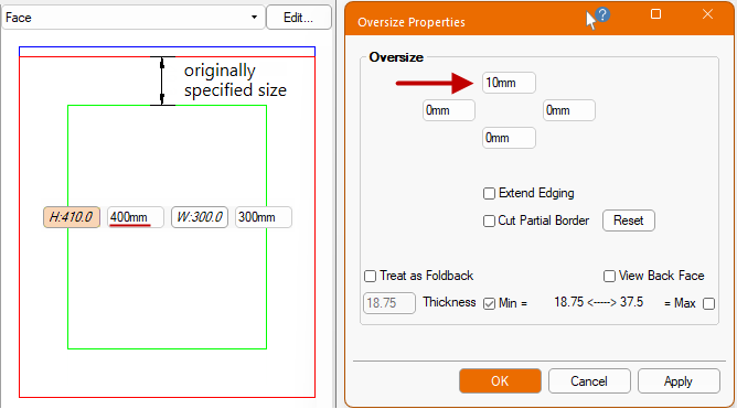 Click to view Layer details in the preview pane