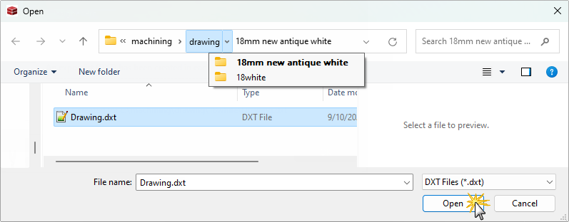 Click on image to view&nbsp;ShapeMaster message displayed after machining files were created.