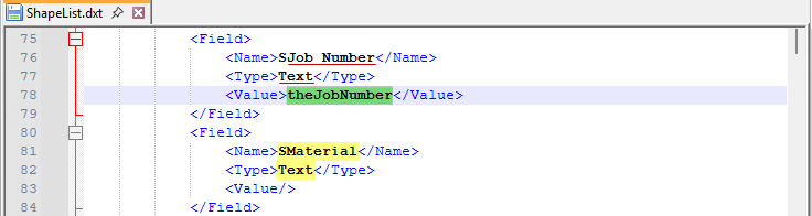 Click to view File location