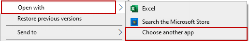Context menu&nbsp; -&nbsp; Click to view Utils folder and app selection prompt